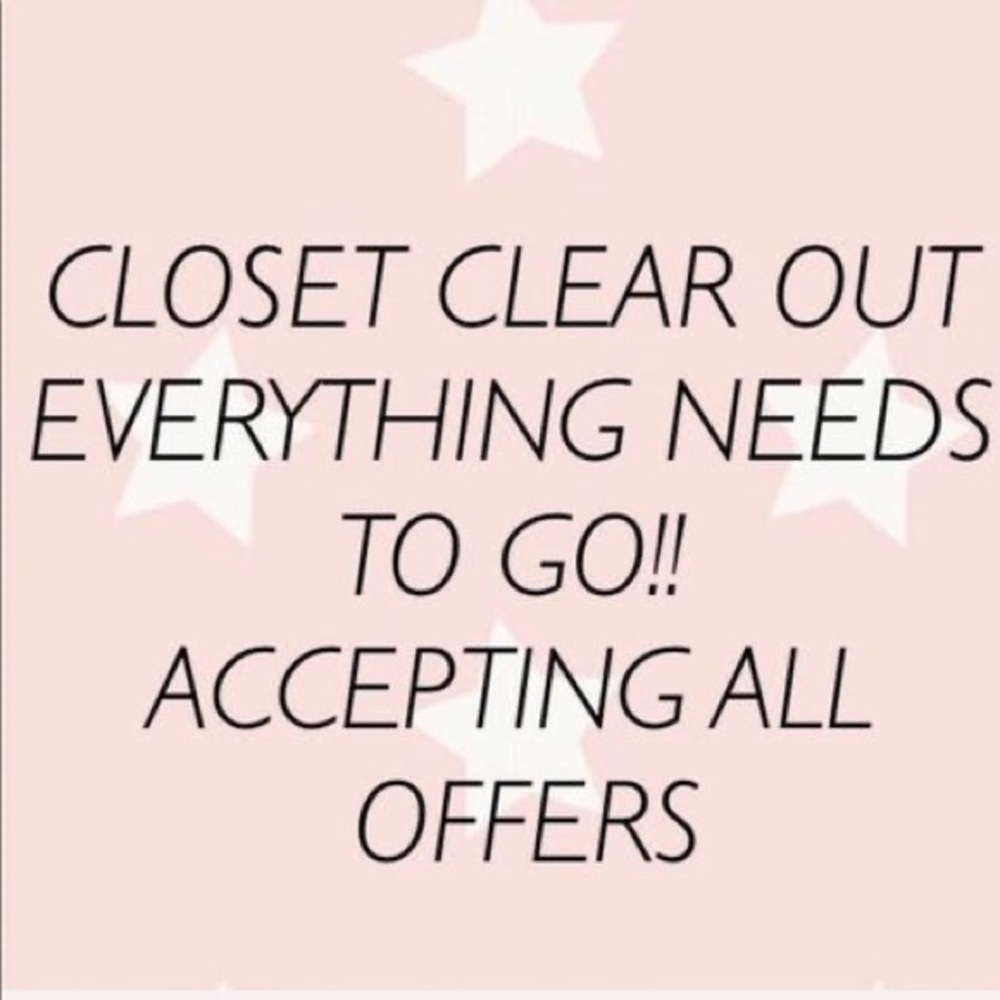 💁🏻‍♀️Accepting all offers.
